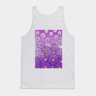 purple daisy flowers Tank Top
